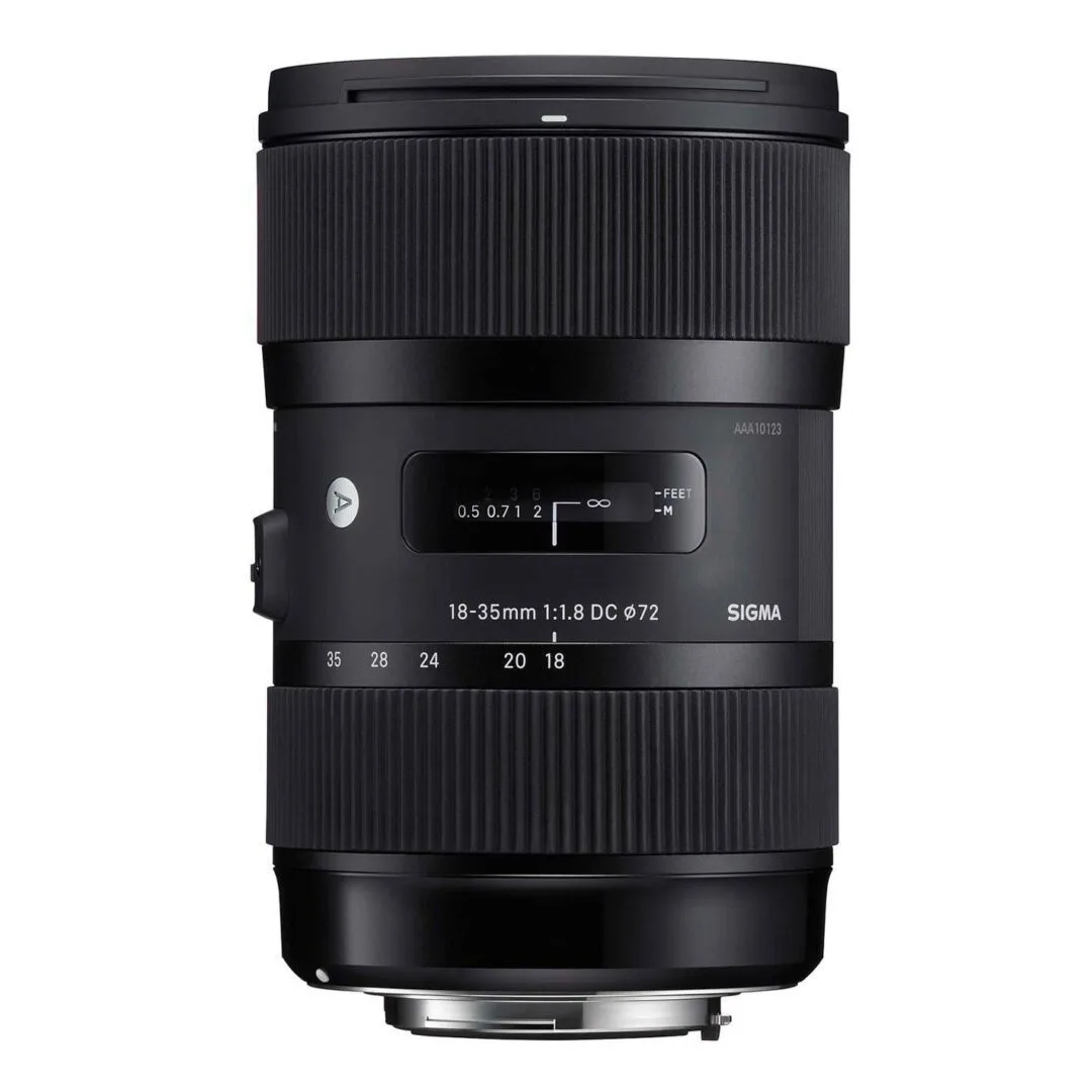 LENTE SIGMA 18-35mm F1.8 DC HSM Art, APS-C Fotografía Lentes Sigma Lentes Zoom