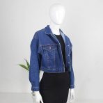 Casaca Murciélago Jeans Azul Moda Mujer Casacas y Blazer Moda Jeans