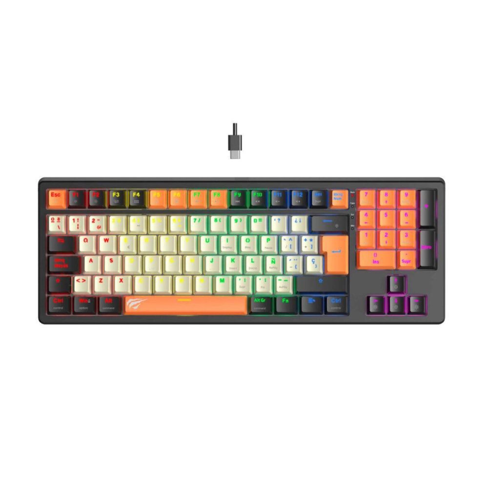 TECLADO GAMER HAVIT GAMENOTE KB512L Gamer Teclado Gamer