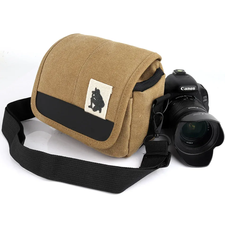 Bolso Cámara para Canon EOS R100, R10, R50, R7, RP 250D, 200D, M200, M50, M6, SX70, SX60, Nikon ZFC, Z50, Z30, Z5, D3500, B700, B600, P530, P610 Fotografía Accesorios Fotografía Bolsos Cámara