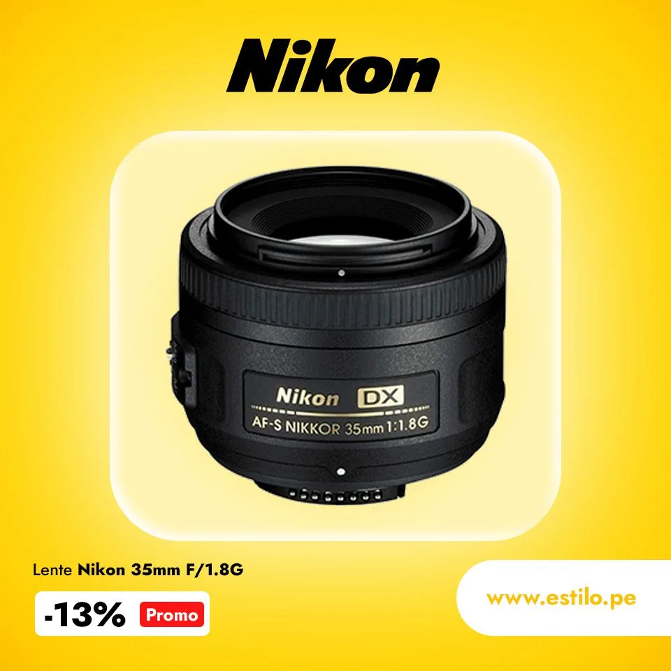 LENTE NIKOR DE ENFOQUE AUTOMÁTICO PARA CÁMARA NIKON DX, LENTE DE