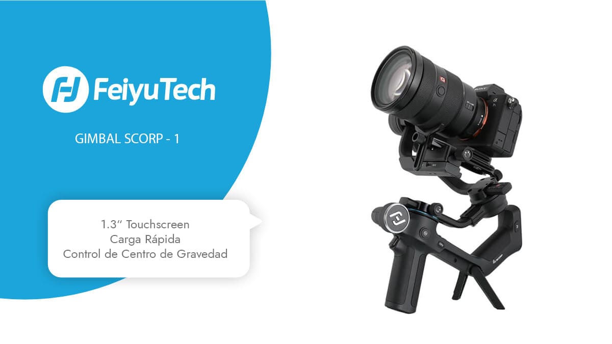 FeiyuTech - Maletín de transporte para SCORP Mini 2 estabilizador todo en uno, impermeable y anticaída, Negro , Funda FeiyuTech - Maletín de transporte para SCORP Mini 2 estabilizador todo en uno, impermeable y anticaída, Negro , Funda