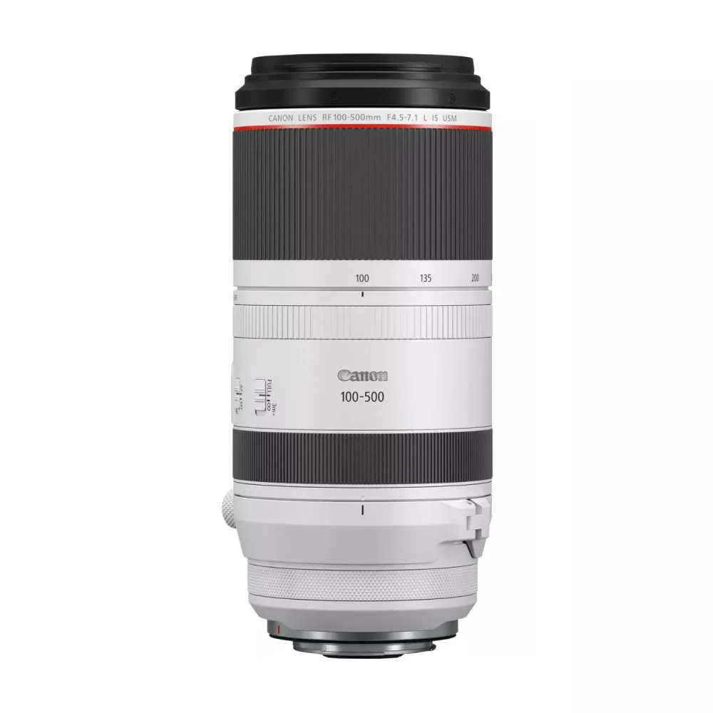 LENTE CANON RF 100-500mm F4.5-7.1 L IS USM, FULL FRAME, MIRRORLESS, SUPER TELEFOTO Fotografía Lentes Canon Lentes RF
