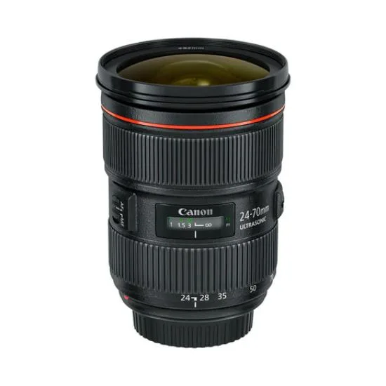 LENTE CANON EF 24-70mm F/2.8L II USM, LARGA APERTURA Fotografía Lentes Canon Lentes EF