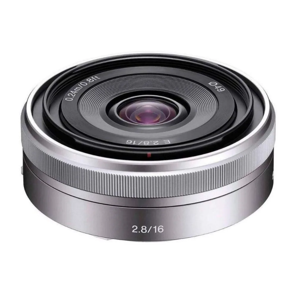 LENTE SONY E 16mm F2.8, APS-C, ULTRA ANCHA – SEL16F28 Fotografía Lentes Sony Lentes APS-C