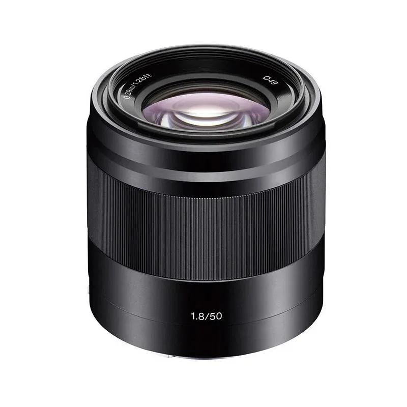 LENTE SONY E 50mm F1.8 OSS, APS-C – SEL50F18 Fotografía Lentes Sony Lentes APS-C