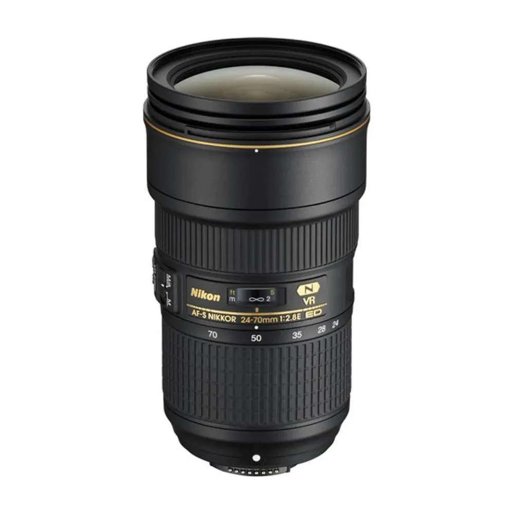 LENTE NIKON VR AF-S NIKKOR 24-70MM F/2.8E ED, ESTABILIZACIÓN DE IMAGEN VR, LENTE DE ZOOM Fotografía Lentes Nikon Nikkor SLR