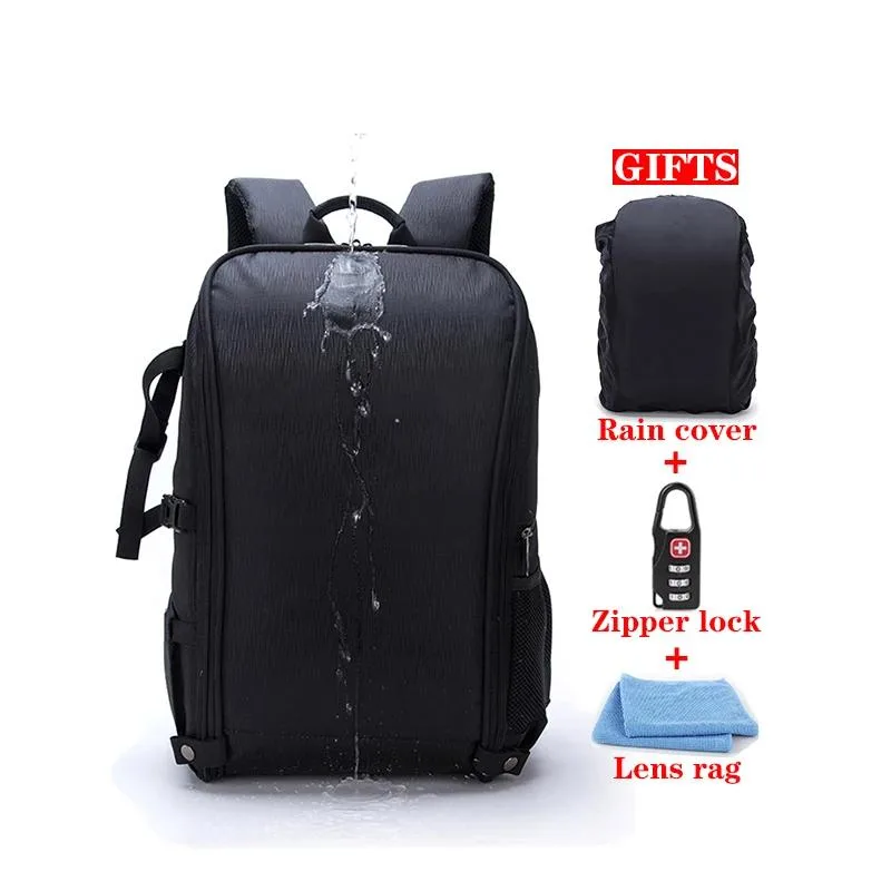 MOCHILA IMPERMEABLE PARA CÁMARA, TRÍPODE PARA VÍDEO SLR DIGITAL/A PRUEBA DE LLUVIA PARA CANON, NIKON, SONY Fotografía Accesorios Fotografía Mochilas Cámara