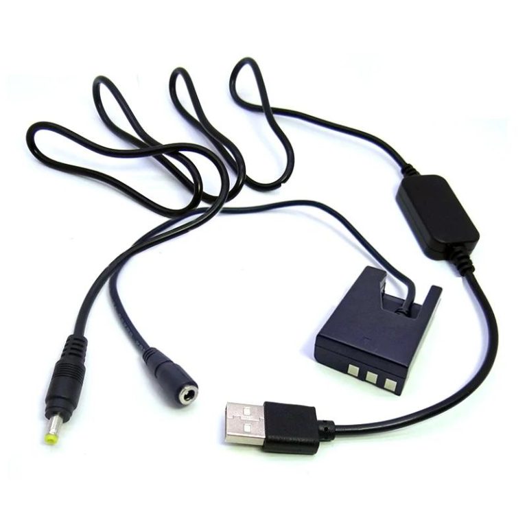 Cable de alimentación USB de 5V CC + Batería de EN-EL9, acoplador de CC EP-5 para cámaras digitales Nikon D5000 D3000 D60 D40 Fotografía Accesorios Fotografía Baterías y Adaptadores