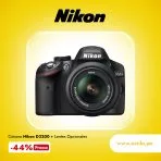 CÁMARA NIKON D3200 DSLR, KIT + LENTES OPCIONALES + ACCESORIOS - Imagen 3
