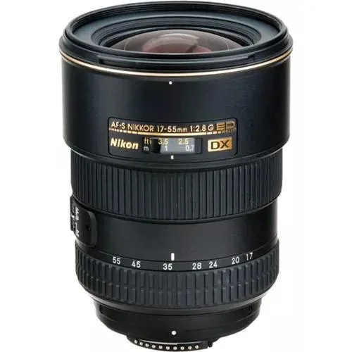 LENTE NIKON GRAN ANGULAR NIKKOR AF-S DX, 17-55mm F/2,8G Fotografía Lentes Nikon Nikkor SLR