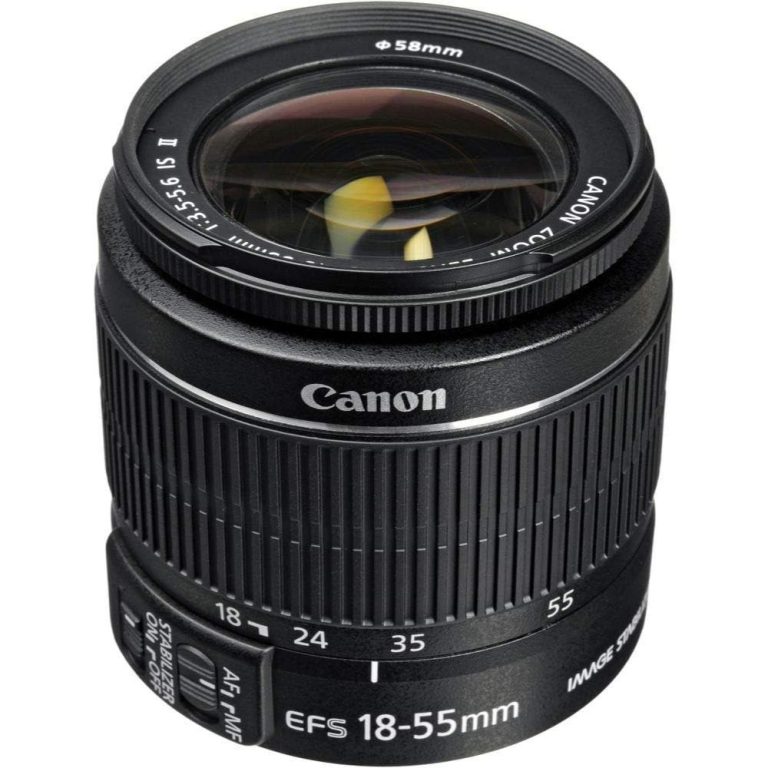 Lente Canon EF-S 18-55mm f/3,5-5,6 IS II Fotografía Lentes Canon Lentes EF