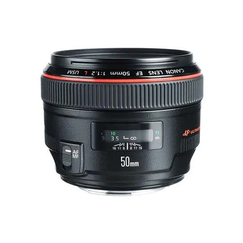 LENTE CANON EF 50mm F/1.2 L USM, LARGA APERTURA, FULL FRAME Fotografía Lentes Canon Lentes EF