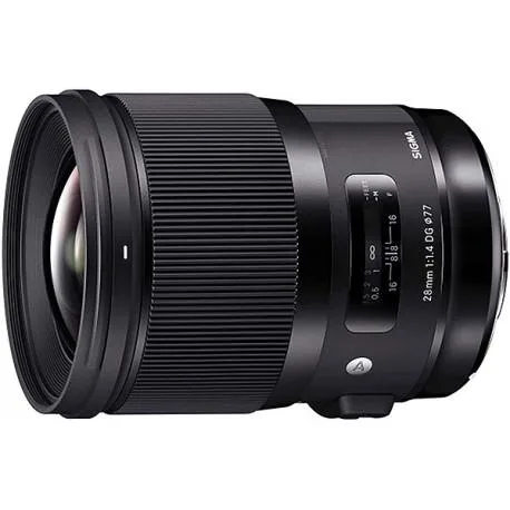 LENTE SIGMA 28mm F1.4 DG HSM LENTE DE ARTE Fotografía Lentes Sigma Lentes Zoom