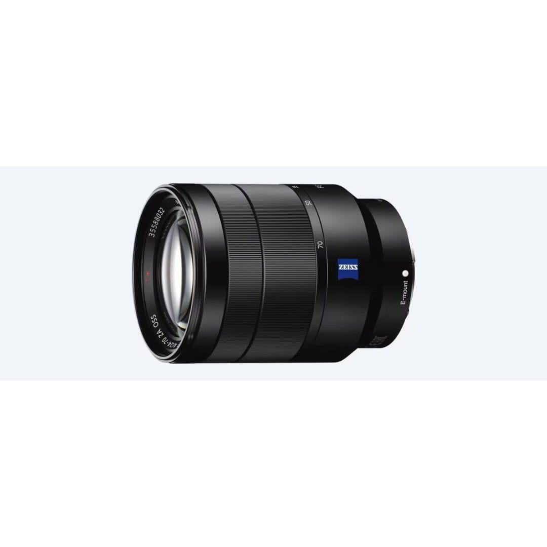LENTE SONY 24-70mm F4 VARIO-TESSAR T FE OSS MARCO COMPLETO Fotografía Lentes Sony Lentes APS-C Zoom