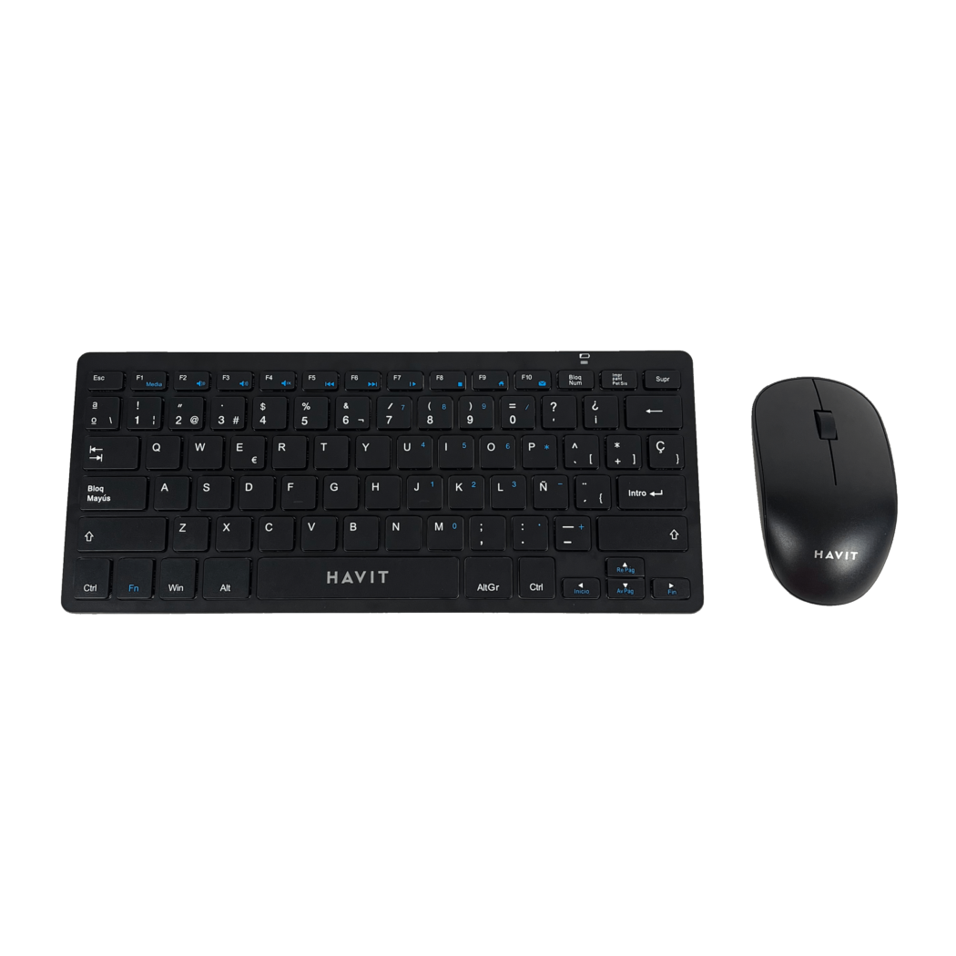 KIT HAVIT TECLADO Y MOUSE INALAMBRICO KB255GCM Gamer Teclado Gamer