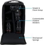 Bolsa impermeable para cámara DSLR, multifuncional, funda para cámara Digital de vídeo al aire libre - Imagen 2